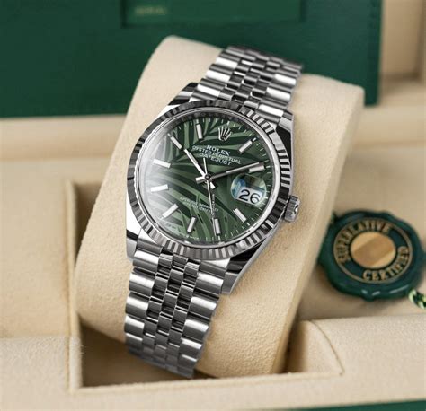 rolex date just olive